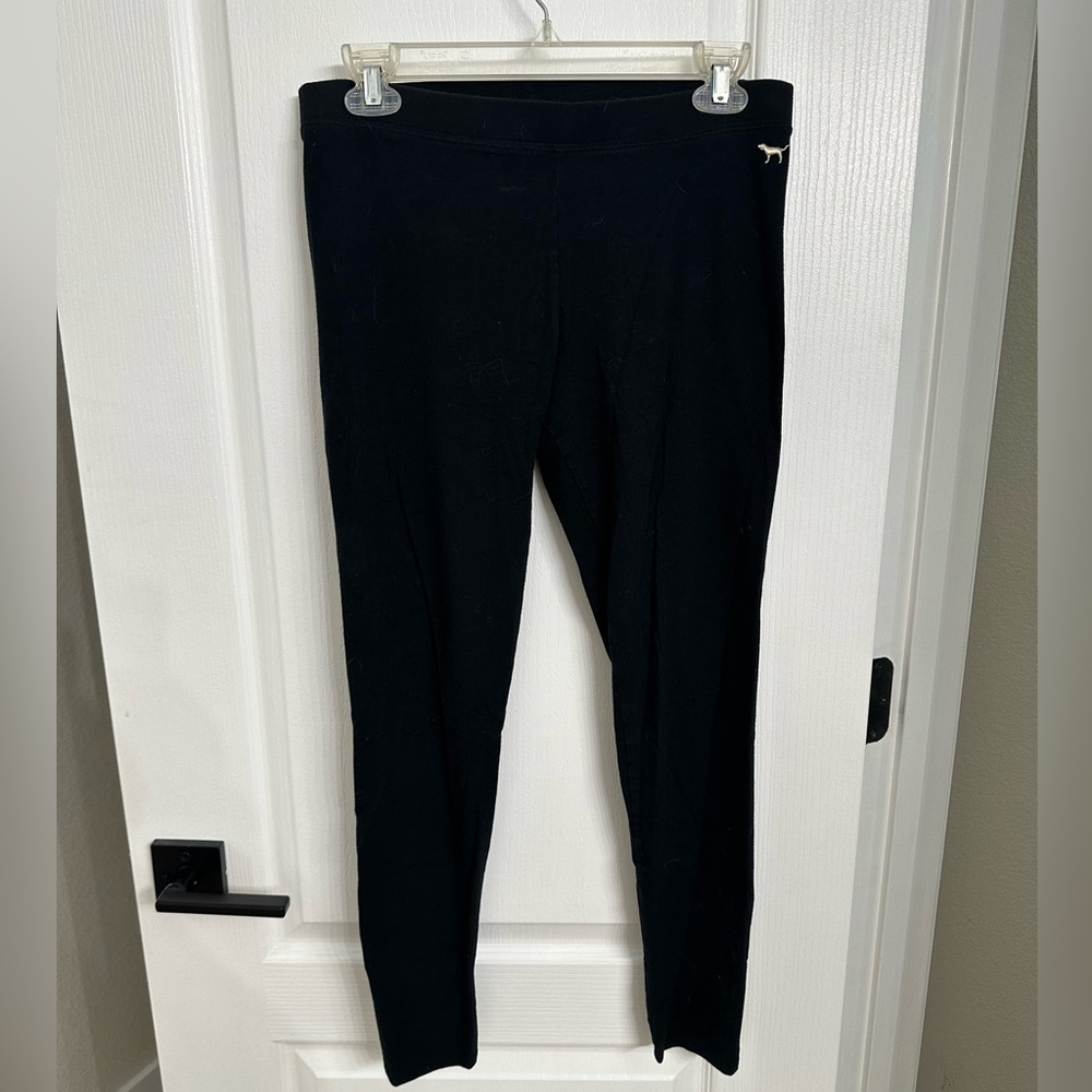 Black Pink Victoria’s Secret leggings size M